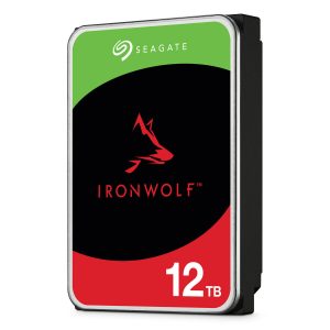 Seagate IronWolf 12TB 3.5 Zoll SATA 6Gb/s - interne CMR NAS Festplatte