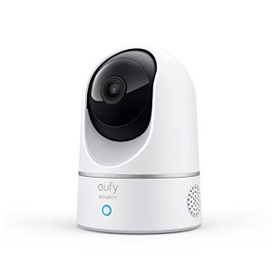 eufy Security Solo IndoorCam P24, 2K Überwachungskamera für Innenbereiche, Schwenk-Neige-Sicherheitskamera, WLAN, Personenerkennung, Nachtsicht, Bewegungssensor, HomeBase Nicht kompatibel