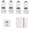 Bosch Smart Home – Starter Set Heizung mit 4 Thermostaten + 1 Raumthermostat