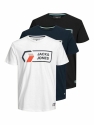 Jack & Jones T-Shirt 3er-Pack Male