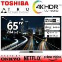 Toshiba 65 Zoll 4K UHD Fernseher Ultra HD Smart TV 65″ Dolby Netflix Prime Alexa